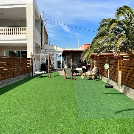펜션 Casa En Primera Linea De Playa
