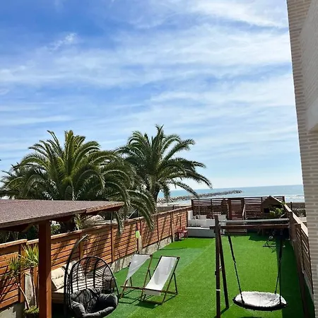 Casa En Primera Linea De Playa Feriehus *